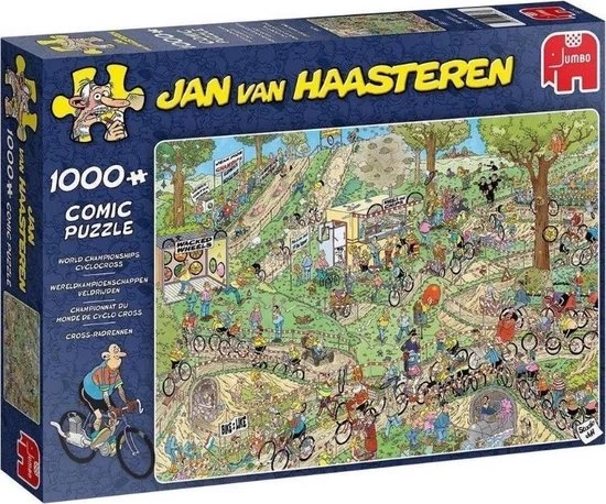 Jan Van Haasteren Puzzelbundel - 2 Stuks - Wereldkampioenschappen Veldrijden 1000 Stuks & WK Vrouwenvoetbal 1000 Stuks 5 Jan Van Haasteren Puzzelbundel - 2 Stuks - Wereldkampioenschappen Veldrijden 1000 Stuks & WK Vrouwenvoetbal 1000 Stuks - Afbeelding 5