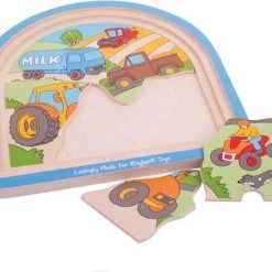 Bigjigs - Houten Lagenpuzzel Boerderij, 26st. -Puzzels Verkoop 550x460 2