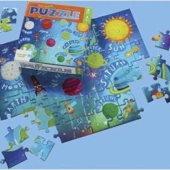 Crocodile Creek Foil Puzzel Outer Space - 60 Stukjes