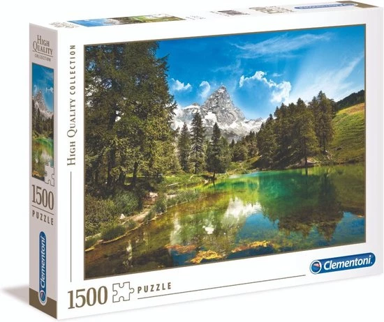 Clementoni High Quality Collection Puzzel Blue Lake 1500 Stukjes 2 Clementoni High Quality Collection Puzzel Blue Lake 1500 Stukjes - Afbeelding 2