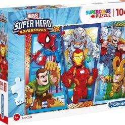 Clementoni Legpuzzel Disney Super Hero Adventures 104 Stukjes