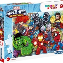 Clementoni Legpuzzel Marvel Super Hero Avengers 60 Stukjes