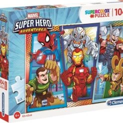 Clementoni Legpuzzel Disney Super Hero Adventures 104 Stukjes 8 Clementoni Legpuzzel Disney Super Hero Adventures 104 Stukjes -Puzzels Verkoop 550x463 2