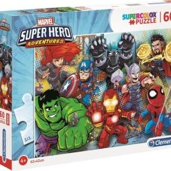 Clementoni Legpuzzel Marvel Super Hero Avengers 60 Stukjes 6 Clementoni Legpuzzel Marvel Super Hero Avengers 60 Stukjes -Puzzels Verkoop 550x463 3