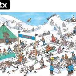 2x Jan Van Haasteren Rendier Race Puzzel - 500 Stukjes -Puzzels Verkoop 550x465 1