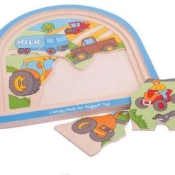 Bigjigs - Houten Lagenpuzzel Boerderij, 26st. -Puzzels Verkoop 550x465 2