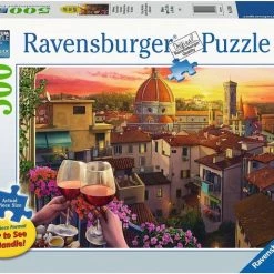 Ravensburger Puzzel 500 Stukjes Wijn Drinken Op Het Terras