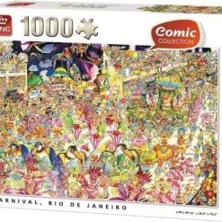Trixie King Puzzel Rio De Janeiro Carnaval - Puzzel Volwassenen 1000 Stukjes