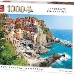 King Inter King - Legpuzzel - Manarola - Italy - 1000 Stukjes - Landscape - Puzzels - Legpuzzels - Nieuwe Collectie
