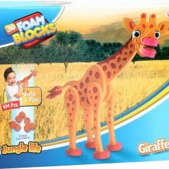 Stemen Giraffe 3D Puzzel Van Foam | Giraffe Puzzel