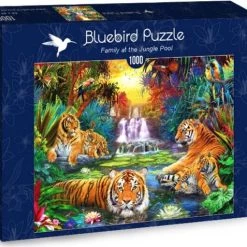 Bluebird Tijgerfamilie In De Jungle Puzzel 1000 Stukjes