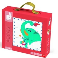 Janod Kubkid Blokpuzzel - Circus(9-delig)