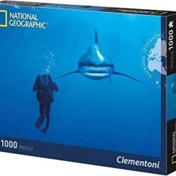 Clementoni National Geographic - Whitetip Shark - 1000 Stukjes