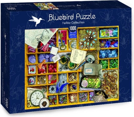 Yellow Collection Collage Puzzel Bluebird 1000 1 Yellow Collection Collage Puzzel Bluebird 1000