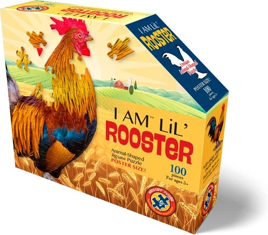 Madd Capp Puzzel - Haan - 78x66cm - 100st. 1 Madd Capp Puzzel - Haan - 78x66cm - 100st.