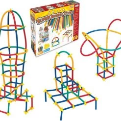 Dede - Bamboe Speelgoed - Bamboe Puzzel Stokjes - Motoriek Speelgoed - 300 Stuks