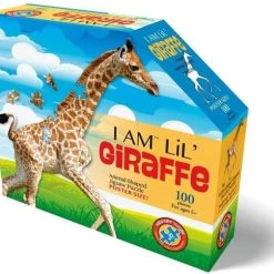 Madd Capp Puzzel Giraffe Oranje 100 Stukjes