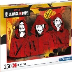 Clementoni Legpuzzel La Casa De Papel 48 X 33 Cm 250 Stukjes