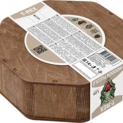 Art Bizniz Legpuzzel T-rex 37 X 28 Cm Hout Groen 129-delig 15 Art Bizniz Legpuzzel T-rex 37 X 28 Cm Hout Groen 129-delig -Puzzels Verkoop 550x487 1