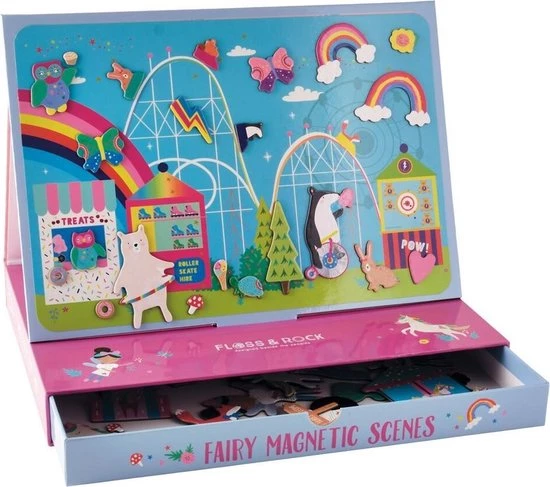 Floss & Rock Magnetisch Landschap Rainbow Fairy - 50 Stukjes 2 Floss & Rock Magnetisch Landschap Rainbow Fairy - 50 Stukjes - Afbeelding 2