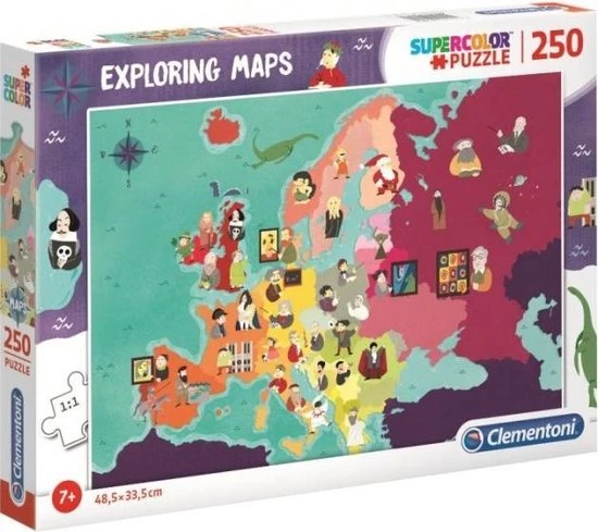 Clementoni Puzzel 250 Stukjes Belangrijke Mensen In Europa 1 Clementoni Puzzel 250 Stukjes Belangrijke Mensen In Europa