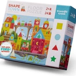 Crocodile Creek Leerpuzzel Vormen Stad - 24 Stukjes -Puzzels Verkoop 550x490 3