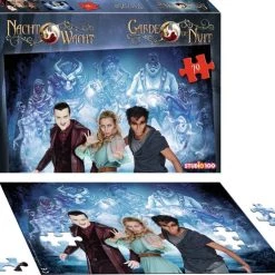 Studio 100 Nachtwacht : Monsterpuzzel 6 Studio 100 Nachtwacht : Monsterpuzzel -Puzzels Verkoop 550x491