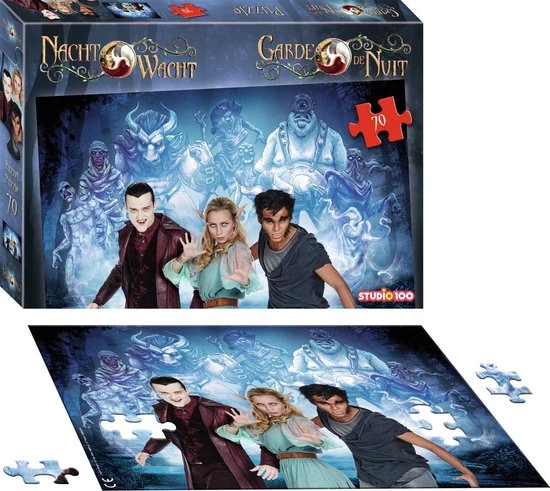 Studio 100 Nachtwacht : Monsterpuzzel 3 Studio 100 Nachtwacht : Monsterpuzzel - Afbeelding 3