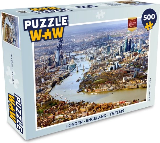 PuzzleWow Puzzel Londen - Engeland - Theems - Legpuzzel - Puzzel 500 Stukjes - Sinterklaas Cadeautjes - Sinterklaas Voor Grote Kinderen 1 PuzzleWow Puzzel Londen - Engeland - Theems - Legpuzzel - Puzzel 500 Stukjes - Sinterklaas Cadeautjes - Sinterklaas Voor Grote Kinderen