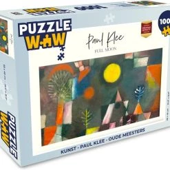 PuzzleWow Puzzel Kunst - Paul Klee - Oude Meesters - Legpuzzel - Puzzel 1000 Stukjes Volwassenen - Sinterklaas Cadeautjes - Sinterklaas Voor Grote Kinderen