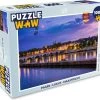 PuzzleWow Puzzel Paars - Lucht - Maastricht - Legpuzzel - Puzzel 1000 Stukjes Volwassenen - Sinterklaas Cadeautjes - Sinterklaas Voor Grote Kinderen