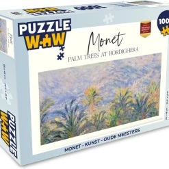 PuzzleWow Puzzel Monet - Kunst - Oude Meesters - Legpuzzel - Puzzel 1000 Stukjes Volwassenen - Sinterklaas Cadeautjes - Sinterklaas Voor Grote Kinderen