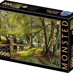 D-Toys Peder Mork Monsted - Zomer In Het Bos (1000 Stukjes, Kunst Puzzel)