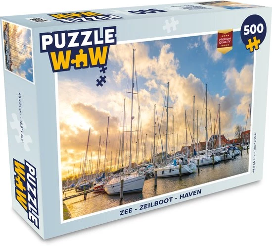 PuzzleWow Puzzel Zee - Zeilboot - Haven - Legpuzzel - Puzzel 500 Stukjes - Sinterklaas Cadeautjes - Sinterklaas Voor Grote Kinderen 1 PuzzleWow Puzzel Zee - Zeilboot - Haven - Legpuzzel - Puzzel 500 Stukjes - Sinterklaas Cadeautjes - Sinterklaas Voor Grote Kinderen