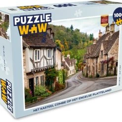 PuzzleWow Puzzel Het Kasteel Combe Op Het Engelse Platteland - Legpuzzel - Puzzel 1000 Stukjes Volwassenen - Sinterklaas Cadeautjes - Sinterklaas Voor Grote Kinderen