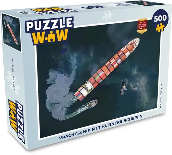 PuzzleWow Puzzel Vrachtschip Metre Schepen - Legpuzzel - Puzzel 500 Stukjes - Sinterklaas Cadeautjes - Sinterklaas Voor Grote Kinderen 1 PuzzleWow Puzzel Vrachtschip Metre Schepen - Legpuzzel - Puzzel 500 Stukjes - Sinterklaas Cadeautjes - Sinterklaas Voor Grote Kinderen