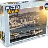 PuzzleWow Puzzel Genua - Schip - Container - Legpuzzel - Puzzel 1000 Stukjes Volwassenen - Sinterklaas Cadeautjes - Sinterklaas Voor Grote Kinderen