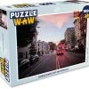 PuzzleWow Puzzel Ambulance Op De Straat - Legpuzzel - Puzzel 1000 Stukjes Volwassenen - Sinterklaas Cadeautjes - Sinterklaas Voor Grote Kinderen