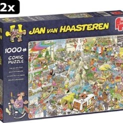 2x Jan Van Haasteren De Vakantiebeurs Puzzel - 1000 Stukjes 15 2x Jan Van Haasteren De Vakantiebeurs Puzzel - 1000 Stukjes -Puzzels Verkoop 550x499 1