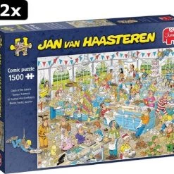 2x Jan Van Haasteren Taarten Toernooi Puzzel - 1500 Stukjes 13 2x Jan Van Haasteren Taarten Toernooi Puzzel - 1500 Stukjes -Puzzels Verkoop 550x499 4