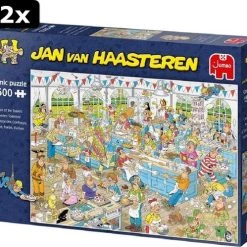2x Jan Van Haasteren Taarten Toernooi Puzzel - 1500 Stukjes 14 2x Jan Van Haasteren Taarten Toernooi Puzzel - 1500 Stukjes -Puzzels Verkoop 550x499 5