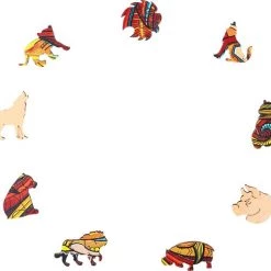 Brickkies®, Statige Leeuw, Stately Lion, Jigsaw Puzzle, Houten Puzzel, A3, Maat L, 32 X 30 Cm, 240 Stukjes -Puzzels Verkoop 550x502 2