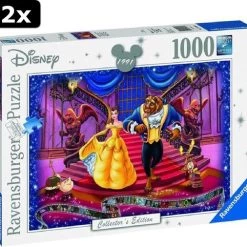 2x Ravensburger Disney The Beauty And The Beast - Legpuzzel - 1000 Stukjes 5 2x Ravensburger Disney The Beauty And The Beast - Legpuzzel - 1000 Stukjes -Puzzels Verkoop 550x506 1