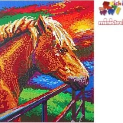 Stick-it Pony, Ca. 10.000 Steentjes, Compatibel Met Ministeck