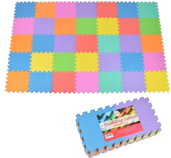 Pink Papaya Puzzelmat Gekleurd Puzzlestar Color 1 Pink Papaya Puzzelmat Gekleurd Puzzlestar Color