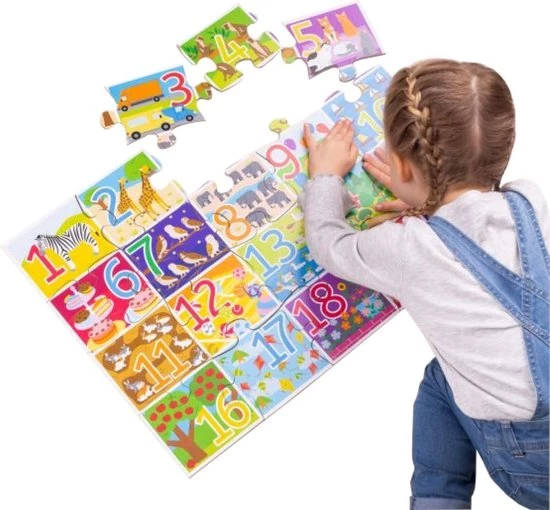 Bigjigs 1-20 Floor Puzzle 1 Bigjigs 1-20 Floor Puzzle