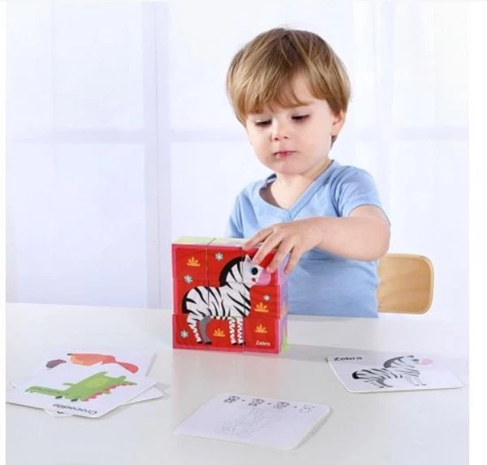 Playandgrow.NL 3D Puzzel Kubus Puzzeldier 2 Jaar Baby Kind Peuter – Tooky Toy 6 Playandgrow.NL 3D Puzzel Kubus Puzzeldier 2 Jaar Baby Kind Peuter – Tooky Toy - Afbeelding 6