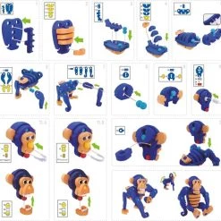 Stemen Aap 3D Puzzel Van Foam | Monkey 3D Puzzel -Puzzels Verkoop 550x533