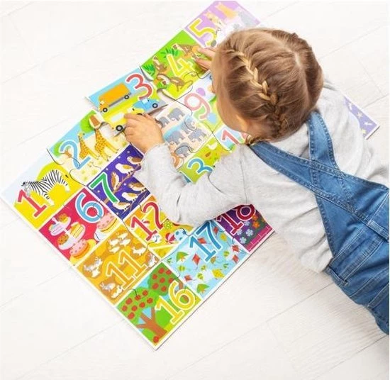 Bigjigs 1-20 Floor Puzzle 4 Bigjigs 1-20 Floor Puzzle - Afbeelding 4