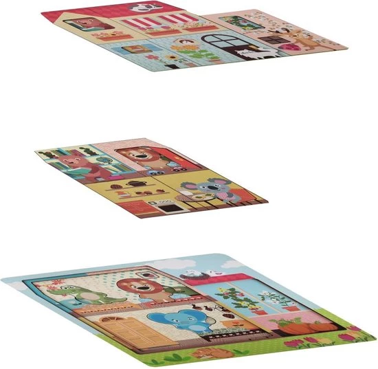 Magni Houten Puzzel Huis 3 Lagen 3 Magni Houten Puzzel Huis 3 Lagen - Afbeelding 3